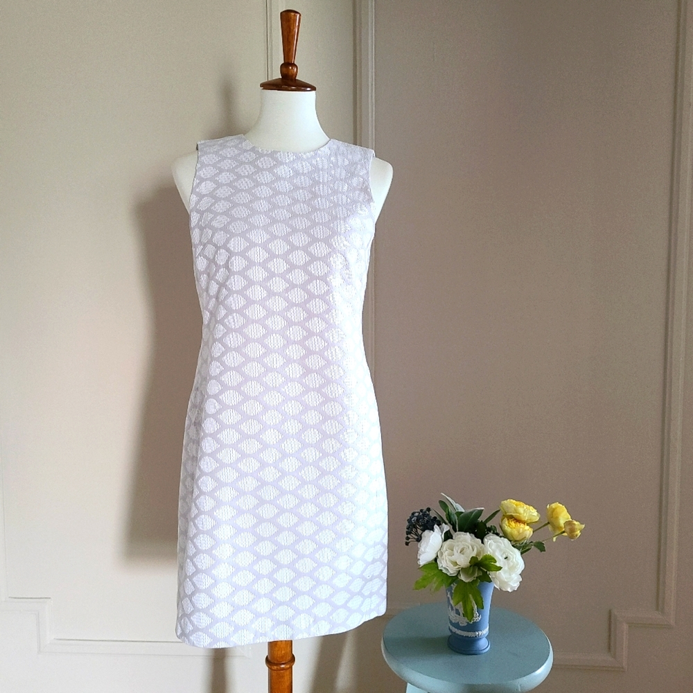 Theory cotton textured dress 6
